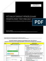 Petunjuk Singkat Post Test Pkb Update 12 Oktober