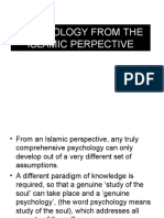 Psychology From Islamic Perpective New