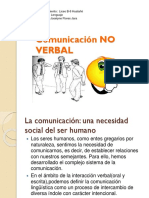 Comunicación NO VERBAL