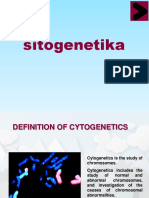 Sitogenetika&variasi Genetik