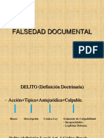 La Falsedad Documental