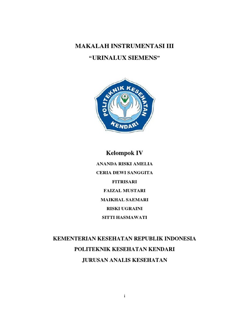 Cover Makalah Instrumentasi Iii