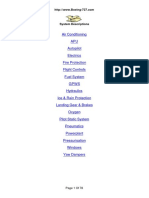 B727 System Descriptions