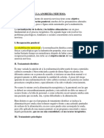 Tratamiento de La Anorexia Nerviosa