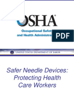 Safer Needle Devices Prevent 800,000 Injuries