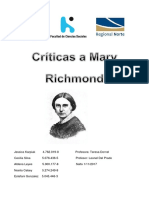 Críticas A Mary Richmond