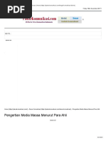 Download Pengertian Media Massa Menurut Para Ahli - PakarKomunikasipdf by Zety Scalystha SN365029170 doc pdf