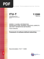 Itu-T: Framework of Software-Defined Networking