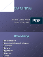 Minería de Datos Introducción