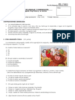 Evaluacion Fray Perico y Su Borrico