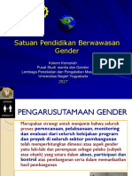 Satuan Pendidikan Berwawasan Gender (SPBG)