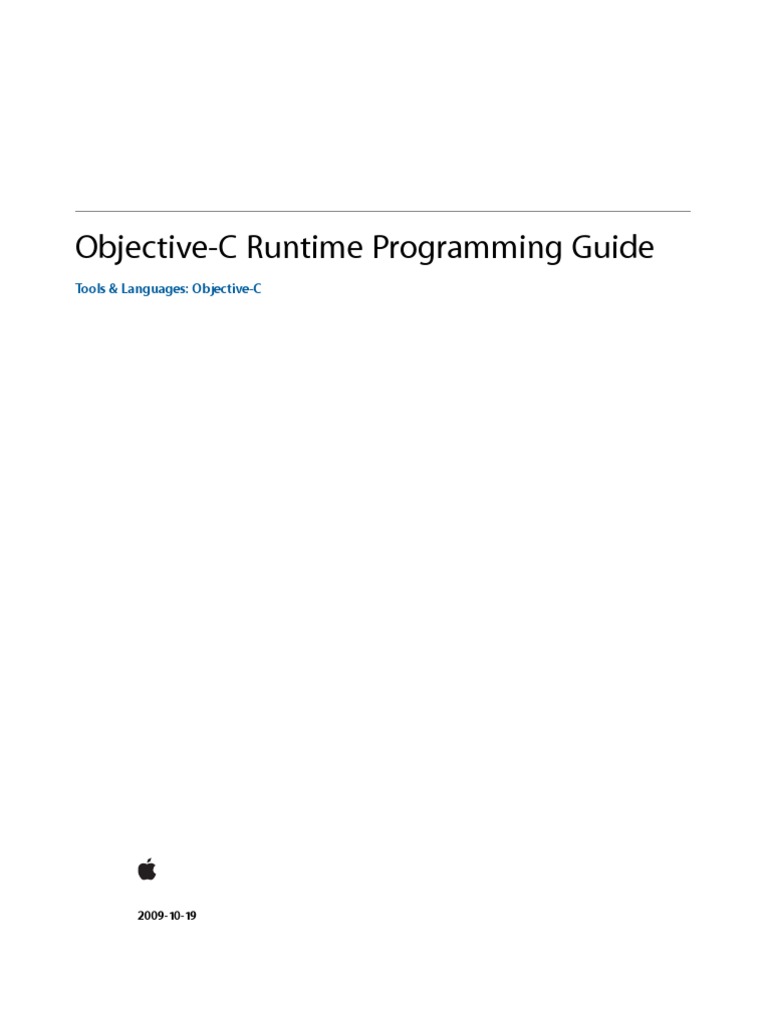 Obj CRuntime Guide | PDF