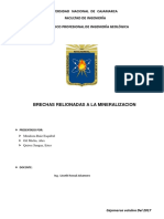 Brechas Relacionadas A La Mineralizacion PDF