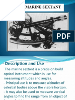 Marine Sextant