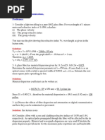 Optical Fibre Communications