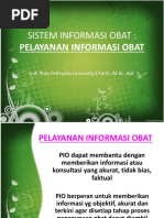 Sistem Informasi Obat-Pelayanan Informasi Obat