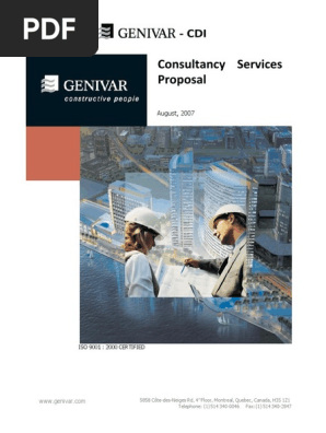 Consulting Service Proposal Template
