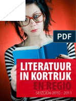 Literatuur in Kortrijk en Regio: Seizoen 2010-2011