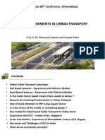 PPP Arrangements in Urban Transport - HMS and Gautam Patel