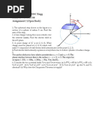 KLS GIT, Dept. of E&C Engg. Fields & Waves EC44 Assignment 2 (Open Book)