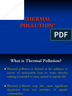 Thermal Pollution