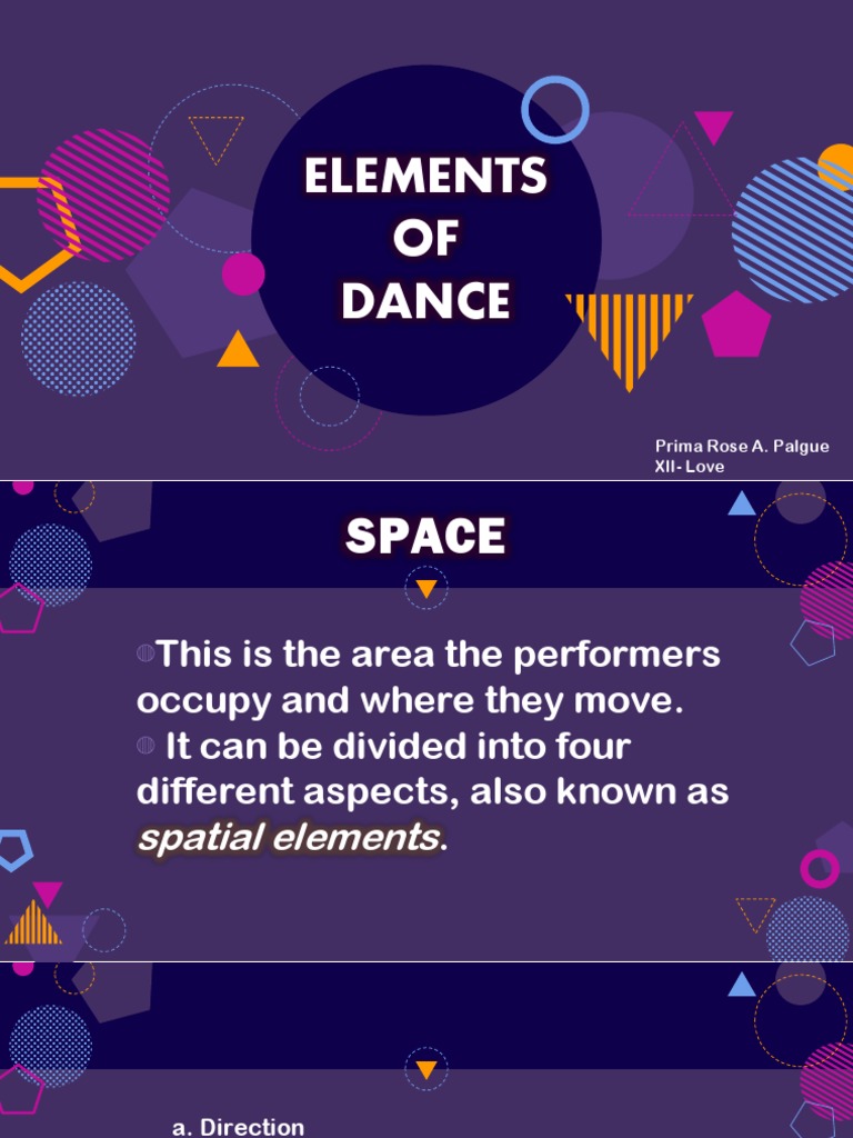 elements of dance essay
