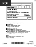 June 2011 QP - Unit 3 Edexcel Chemistry a-level