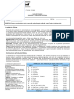 Guía Población Chilena 3º Medio Realidad Nacional