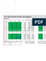 Ejercicio Centro Rigidez Albañileria