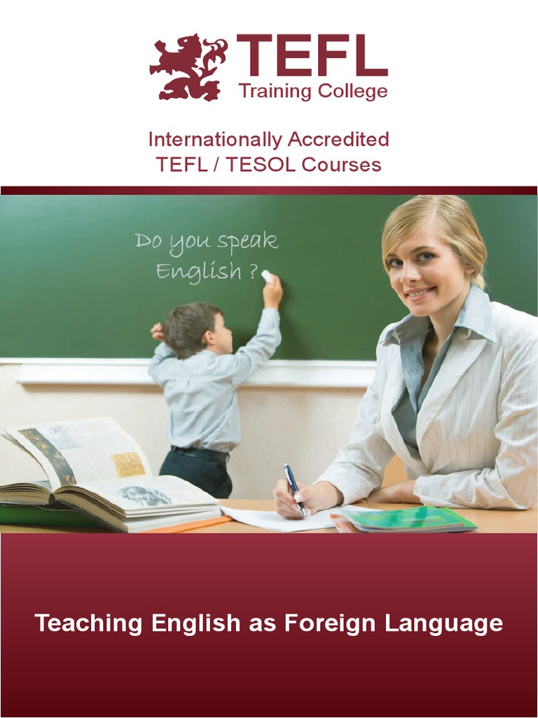 Internationally Accredited TEFL / TESOL Courses: Teaching English As ...