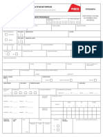 Planilla de Solicitud de Empleo 1