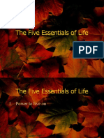 The Five Essentials of Life