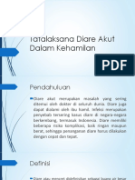 Tatalaksana Diare Akut Dalam Kehamilan