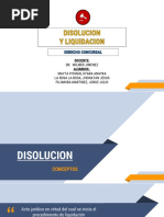 Disolución y Liquidación Final