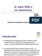 My SQL para Web y Comercio electrónico