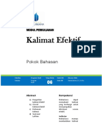 Modul 8 Kalimat Efektif