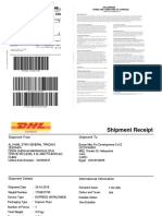 Shipment Document Serv Let