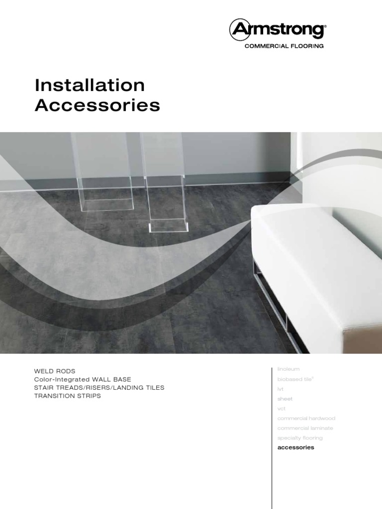 2 Armstrong Accesories Data Sheet Flooring Stairs