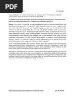 CIA Maritima v. Cabagnot 107 Phil 873 Issue: 1) Whether or Not The Deceased Was An Employee of The CIA Maritima, Entitled To