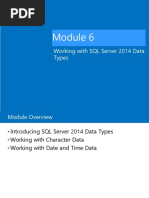 Working With SQL Server 2014 Data Types