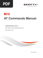 Quectel M10 AT Commands Manual V4.0 PDF