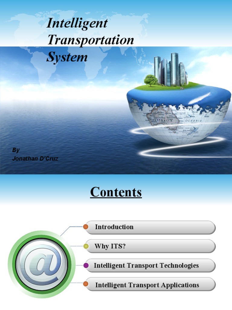 Intelligent Transportation Systems Overview | PDF | Road Transport ...