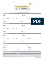 Ficha Inscripcion PERU MINING