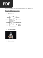 Objective:: To Study Pulse Width Modulation and Demodulation Using 555 Timer IC