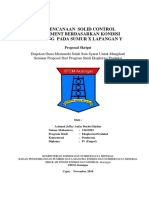 Proposal Skripsi Perencanaan Solid Control