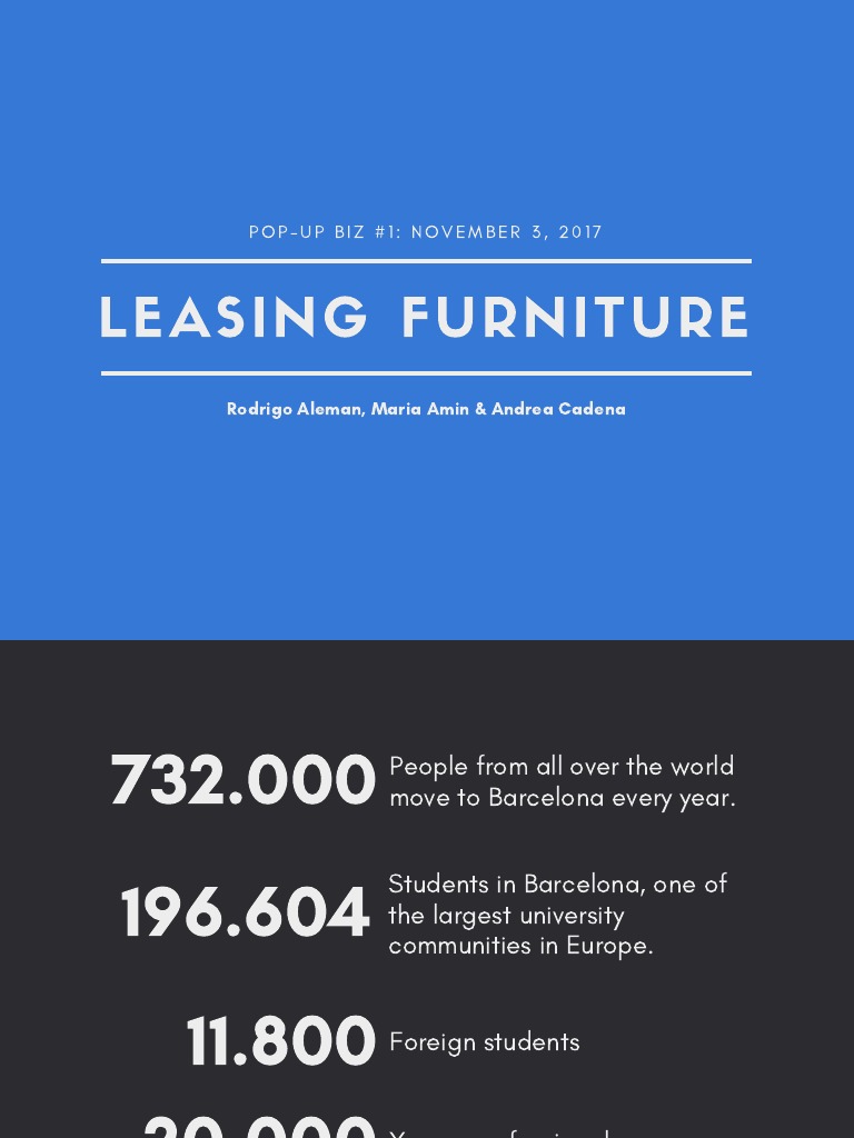 Leasing Furniture PDF Renting Lease