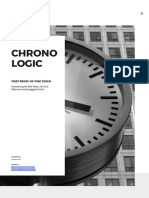 Chrono Logic: First Proof-Of-Time Token