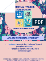 Penyuluhan Personal Hygiene Wanita