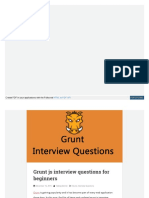 Www Talkingdotnet Com Grunt Js Interview Questions