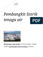 Pembangkit Listrik Tenaga Air - Wikipedia Bahasa Indonesia, Ensiklopedia Bebas
